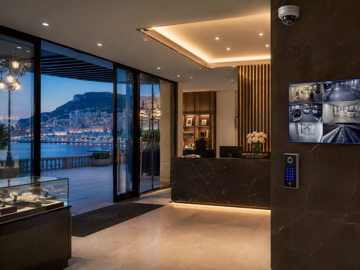 Vidéosurveillance pour commerce, boutique et bureau à Monaco